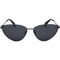 Lanvin LNV131S 021 Γυναικεία Γυαλιά Ηλίου Cat Eye Μεταλλικά Μαύρα με Μαύρο Φακό