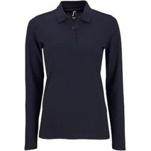 Sol's Γυναικεία Μπλούζα Polo Μακρυμάνικη Navy Μπλε 02083-319