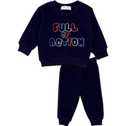 Action Full of Action Παιδικό Σετ Φόρμας Navy Μπλε 12450010