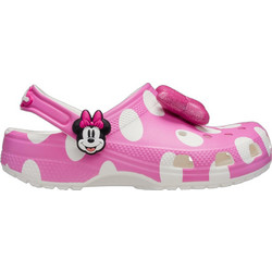 Crocs Minnie Mouse Cls Clg Παιδικά Παπούτσια Θαλάσσης για Κορίτσι Ανατομικά Ροζ 212294-90H
