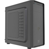 Supercase 185-G2 Black Midi Tower Κουτί Υπολογιστή