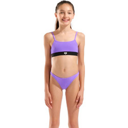 Arena Αθλητικό Παιδικό Μαγιό Bikini Set για Κορίτσι Λιλά Μαύρο 011036-900
