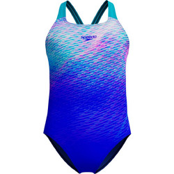 Speedo Αθλητικό Παιδικό Μαγιό Ολόσωμο για Κορίτσι Royal Blue Γαλάζιο 800373-3002