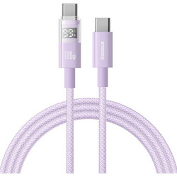 Baseus P10382702511-01 Braided USB-C to USB-C 100W 2m Purple
