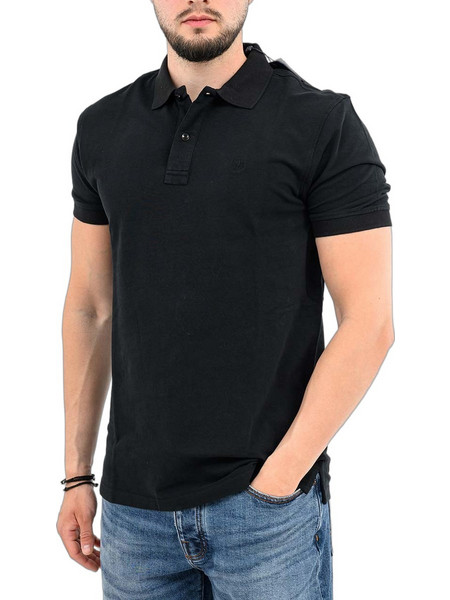 Ascot Ανδρική Μπλούζα Polo Κοντομάνικη Μαύρη 15388350-92