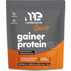 My Elements Sports Gainer Chocolate Πρωτεΐνη Ορού Γάλακτος Όγκου 1.05kg
