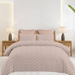 Astron Σετ Σεντόνια King Size Βαμβακερά 260x280 Emily Chocolat