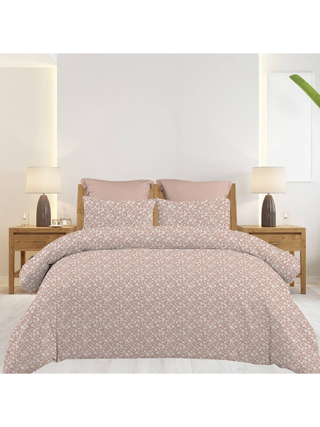 Astron Σετ Σεντόνια King Size Βαμβακερά 260x280 Emily Chocolat
