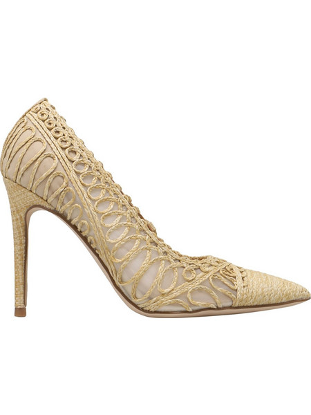 Nine West FRISTA2 Γόβες με Τακούνι Στιλέτο Χρυσές 11-110