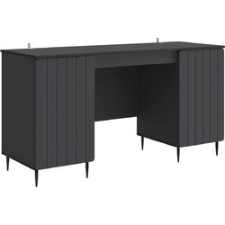vidaXL Γραφείο Υπολογιστή Ξύλινο 142.5x50x75cm 3414586