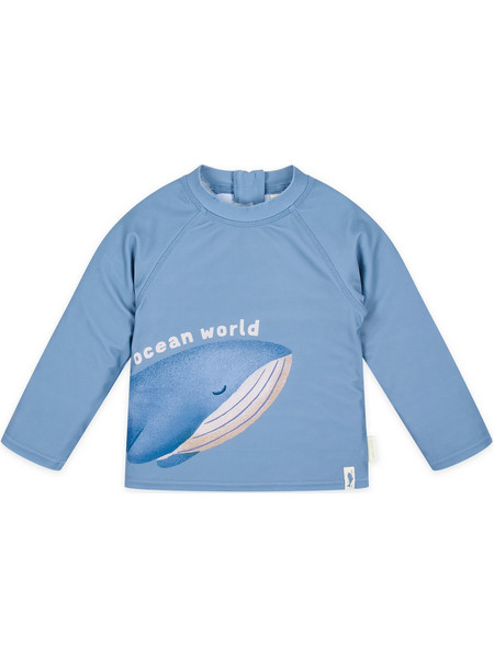 Little Dutch Ocean Blue Αντηλιακό UV Βρεφικό Μαγιό Μπλούζα για Αγόρι Γαλάζιο LD-CL260303