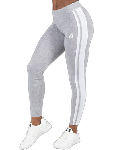 Gorilla Wear Hailey Γυναικείο Κολάν Μακρύ Ψηλόμεσο Γκρι 91953800