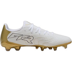 Puma Future 9 Play FG/AG 108715-04 Ποδοσφαιρικά Παπούτσια με Τάπες Λευκά Χρυσά
