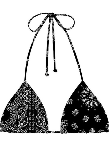Mc2 Saint Barth Bikini Top Τριγωνάκι Μαύρο LEH0001-03518L