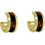 RO Accessories Γυναικεία Σκουλαρίκια Κρίκοι Xρυσά E1229