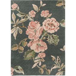 Laura Ashley Aylworth Trail Χειροποίητο Χαλί Ορθογώνιο Μάλλινο 250x350cm 078607 Fern Green