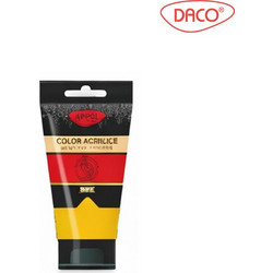 DACO Medium Yellow Ακρυλικό Χρώμα Ζωγραφικής 75ml