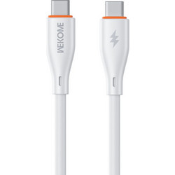 Wekome WDC-68 USB-C to USB-C 65W 1m White