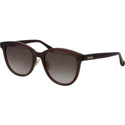 Max Mara MM0107-K 45B Γυναικεία Γυαλιά Ηλίου Τετράγωνα Κοκάλινα Καφέ με Καφέ Φακό