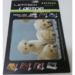 Lamtech Puppies Αυτοκόλλητο για Laptop 12.4"