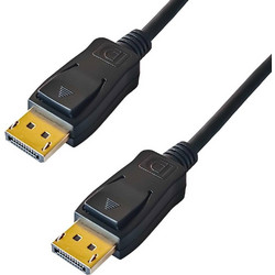 Yenkee Καλώδιο DisplayPort 1.2 to DisplayPort Male 2m Black 8590669372256