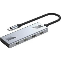 Gembird UHB-CM-U310-C4-01 USB Hub 3.1 USB-C με 4 Θύρες USB-C