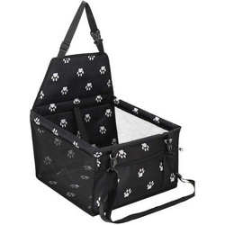 Simoni Racing Κάθισμα Αυτοκινήτου για Σκύλο Μαύρο 40x32x25cm
