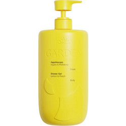 Garden Lemon & Peach Αφρόλουτρο σε Gel 1lt