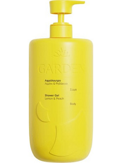 Garden Lemon & Peach Αφρόλουτρο σε Gel 1lt