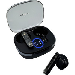 Ezra TWS135 Ακουστικά Bluetooth Earbud Ανθεκτικά στο Νερό Black