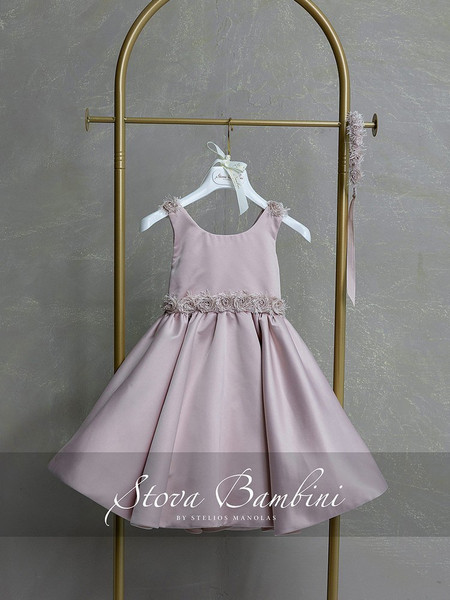 Stova Bambini Βαπτιστικό Φόρεμα 2τμχ SS26G24