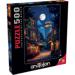 Puzzle Anatolian Galata At Full Moon 500 Κομμάτια