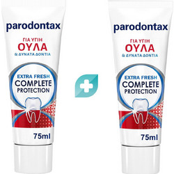 Parodontax Complete Protection Extra Fresh Οδοντόκρεμες για Προστασία Ούλων κατά της Ουλίτιδας 2x75ml