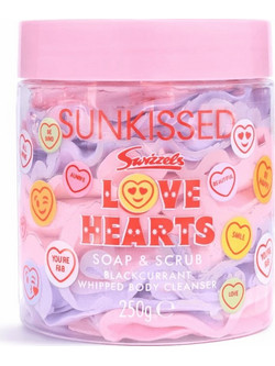 Sunkissed x Love Hearts Blackcurrant Scrub Σώματος 250gr