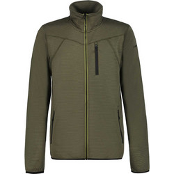 Icepeak Ανδρική Ζακέτα Fleece με Φερμουάρ Χακί 9-57810-582-582