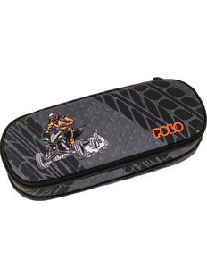 Polo Fusion Motorcycle Κασετίνα με 2 Θήκες Γκρι 937077-84331