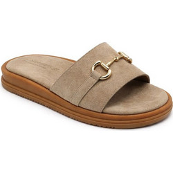 Elenross Γυναικεία Σανδάλια Suede Μπεζ GS10235W-BEI