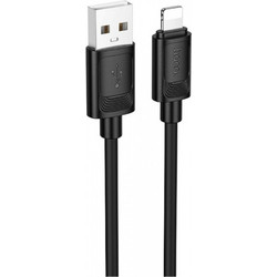 Hoco X122 BENEFIT USB-A to Lightning Cable 1m Black HC-X122LBK