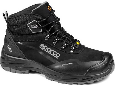 Sparco Goodwood High Μποτάκια Ασφαλείας S7S Αδιάβροχα Μαύρα BTB0014B0K01