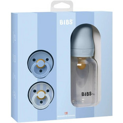 BIBS Σετ Δώρου για Νεογέννητο Αγόρι Γαλάζιο 3τμχ