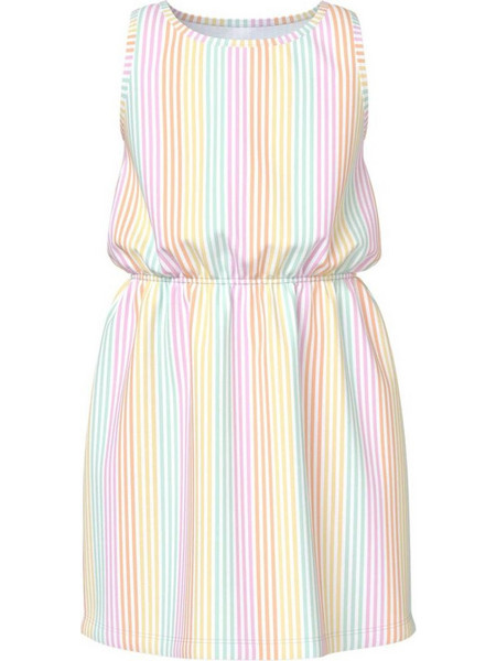 Name It Bright White Cool Παιδικό Φόρεμα Πολύχρωμο 13230097