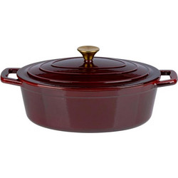 Plastona Ανοξείδωτη Γάστρα Οβάλ 33x25cm 03.35609
