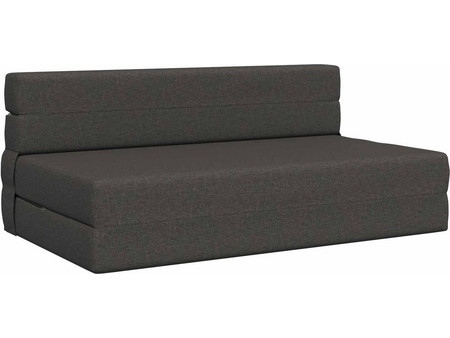 vidaXL Καναπές Κρεβάτι Ανθρακί 203x152x15cm 900120