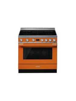 Smeg CPF9IPOR Κουζίνα Ηλεκτρική 115lt με Επαγωγικές Εστίες & Πυρόλυση 90cm