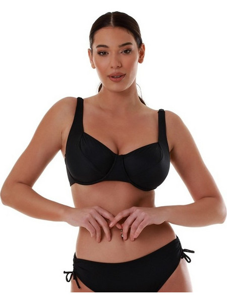 Bluepoint Bikini Top με Ενίσχυση Μαύρο 26066088E-02