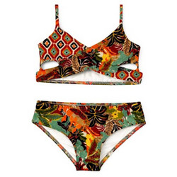 Sugarfree Παιδικό Μαγιό Bikini Set για Κορίτσι Πορτοκαλί Καφέ Πράσινο Mint 26616011