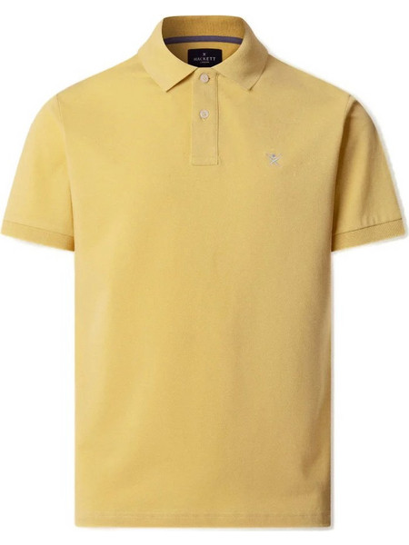 Hackett Ανδρική Μπλούζα Polo Κοντομάνικη Κίτρινη HM5600148-042