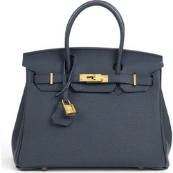 Passaggio Leather Γυναικεία Τσάντα Χειρός από Δερματίνη Navy Μπλε 5727-KR-28