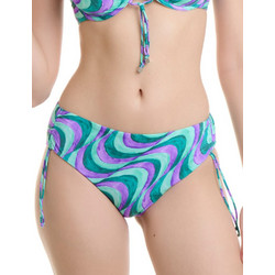 ERKA MARE Waves Bikini Slip Τιρκουάζ Λιλά 70617