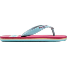 Pepe Jeans Bay Beach Παιδικές Σαγιονάρες για Κορίτσι Φούξια Τιρκουάζ PGS70042-357